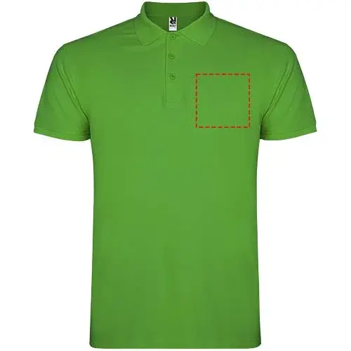 Umístění potisku: levá náprsenka