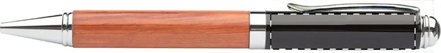 Umístění potisku: Kuličkové pero -  pod klip pro praváka