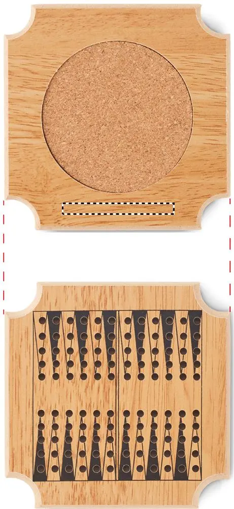 Umístění potisku: Podtácek - 2