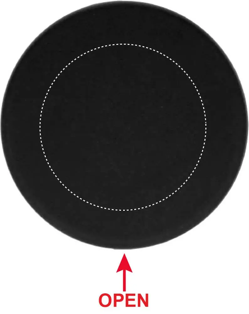 Umístění potisku: Horní část