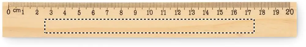 Umístění potisku: Centimetrová strana - boční strana
