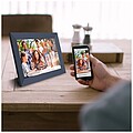 10palcový wifi digitální fotorámeček, černá