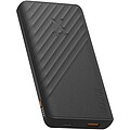 15W 10 000mAh powerbanka s rychlým nabíjením, černá