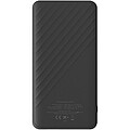 15W 10 000mAh powerbanka s rychlým nabíjením, černá