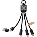 20W nabíjecí kabel 5 v 1, černá