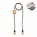60W nabíjecí kabel, světle hnědá