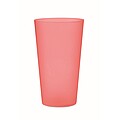 AMONDE Plastový kelímek, 500 ml, červená