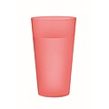 AMONDE Plastový kelímek, 500 ml, červená