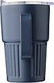 ARIOS Dvoustěnný cestovní termohrnek z recyklované nerezové oceli 450 ml, modrá