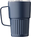 ARIOS Dvoustěnný cestovní termohrnek z recyklované nerezové oceli 450 ml, modrá