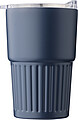 ARIOS Dvoustěnný cestovní termohrnek z recyklované nerezové oceli 450 ml, modrá