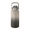BAHAR Sportovní láhev na vodu, RPET 2000 ml, šedá/černá