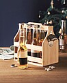 Bambusová přepravka na pivo