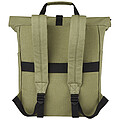 Batoh na notebook, recyklované materiály, khaki