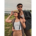 Bekovka se zapínáním na kovovou přezku 335g, khaki
