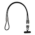 BOVALINO Multifunkční 65W nabíjecí a datový kabel, černá/šedá