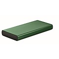 BRAHMA Hliníková powerbanka s kapacitou 10 000 mAh, tmavě zelená