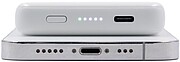 BrandCharger ultratenká magnetická powerbanka, bílá