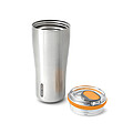 Cestovní nerezový termo termohrnek 600ml , oranžová