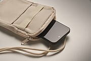 Crossbody brašna na smartphone, béžová