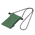Crossbody taška na telefon, zelená