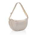 Crossbody ve tvaru půlměsíce, béžová