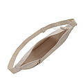 Crossbody ve tvaru půlměsíce, béžová