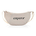 Crossbody ve tvaru půlměsíce, béžová