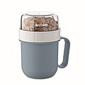 CUPOKO Plastový kelímek na svačinu, 450 ml, petrolejová