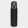 DALAGO Dvoustěnná termoska z nerezové oceli s poutkem, 500 ml, černá