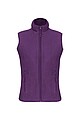 Dámská mikrofleecová vesta Kariban fleece vest women, fialová, vel. 3XL