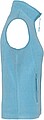 Dámská mikrofleecová vesta Kariban fleece vest women, modrý melír, vel. S