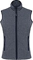 Dámská mikrofleecová vesta Kariban fleece vest women, tmavá námořní modrá, vel. S
