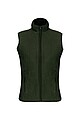 Dámská mikrofleecová vesta Kariban fleece vest women, tmavá vojenská zelená, vel. 3XL