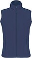 Dámská mikrofleecová vesta Kariban fleece vest women, tmavě modrá, vel. S