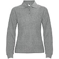 Dámská polokošile s dlouhým rukávem, ROLY ESTRELLA, světle šedý melír, vel. 3XL