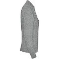Dámská polokošile s dlouhým rukávem, ROLY ESTRELLA, světle šedý melír, vel. 3XL