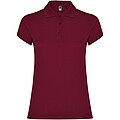 Dámská polokošile s krátkým rukávem, ROLY STAR, vínová, 2XL