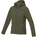 Dámská softshellová bunda Elevate Langley, velikost XXL, vojenská zelená - khaki