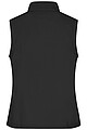 Dámská vesta James & Nicholson Promo softshell, černá, velikost S