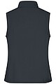Dámská vesta James & Nicholson Promo softshell, tmavě šedá/červená, velikost S