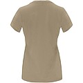 Dámské tričko s krátkým rukávem, ROLY CAPRI, světle hnědá, vel. 2XL