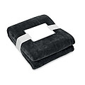 Deka 120x150cm, RPET fleece, černá