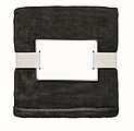 Deka 120x150cm, RPET fleece, černá