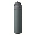 Dvoustěnná láhev 500 ml, modrošedá