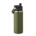 Dvoustěnná láhev 500 ml, tmavě zelená