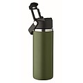Dvoustěnná láhev 500 ml, tmavě zelená