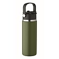 Dvoustěnná láhev 500 ml, tmavě zelená