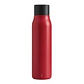 Dvoustěnná vakuová láhev 550 ml, červená