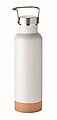 Dvoustěnná vakuově izolovaná láhev 500 ml, bílá